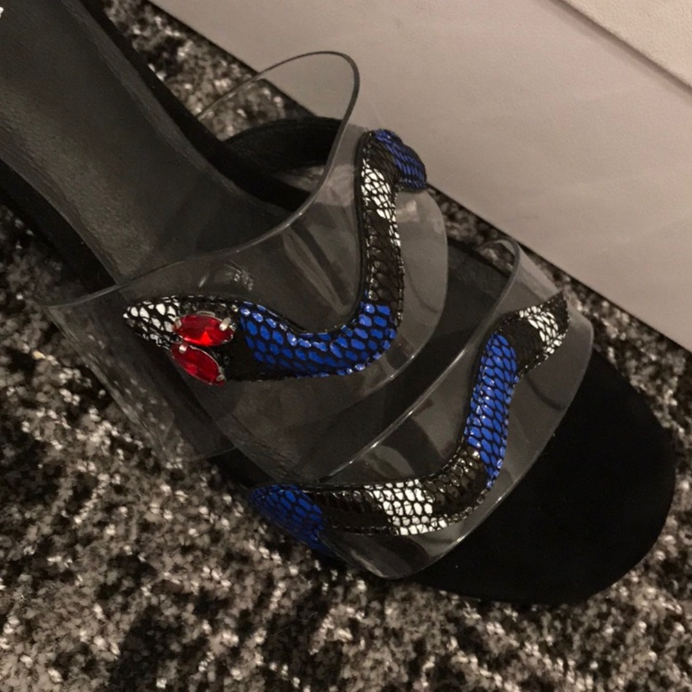 Danica Blue Multi Shoes